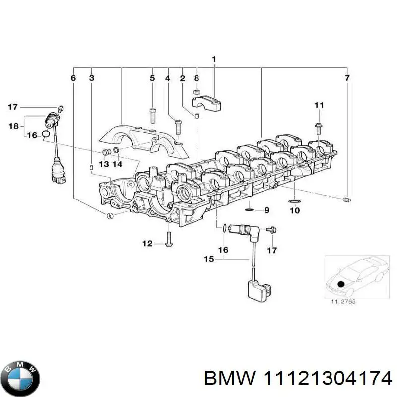  BMW 11121304174 preço, a partir de 3,80 USD