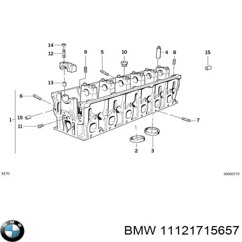 Compre 11121715657 BMW 