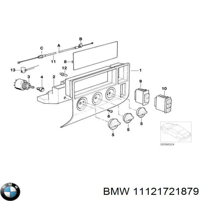 Compre 11121721879 BMW Vedante de tampa de válvulas de motor