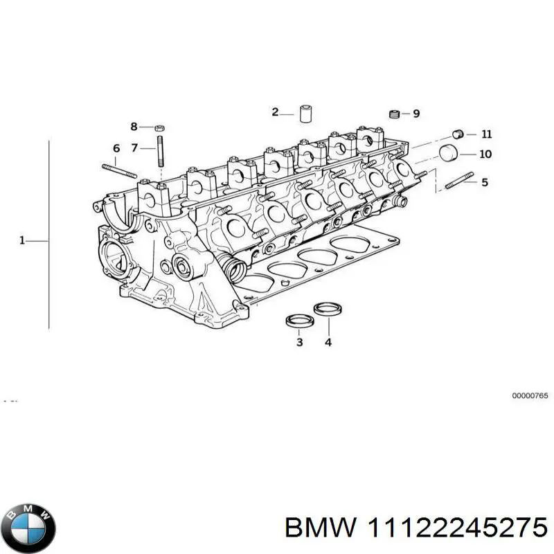 Cabeça de motor (CBC) Opel Omega B 25, 26, 27