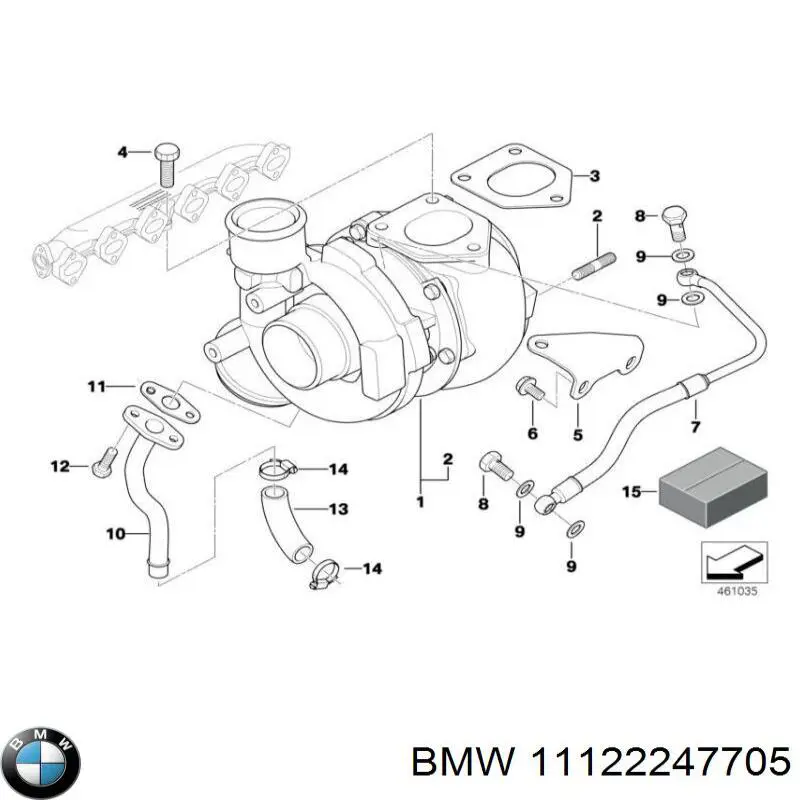 Compre 11122247705 BMW Tampão de fundo de carroçaria