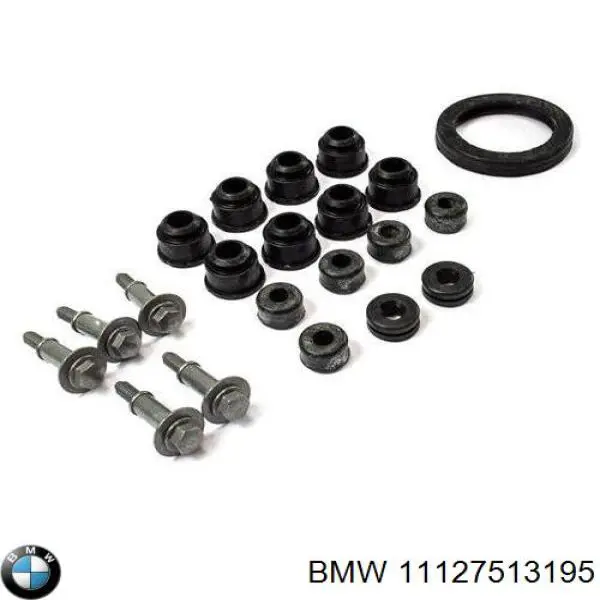 Compre 11127513195 BMW Vedante da tampa de válvulas de motor esquerdo