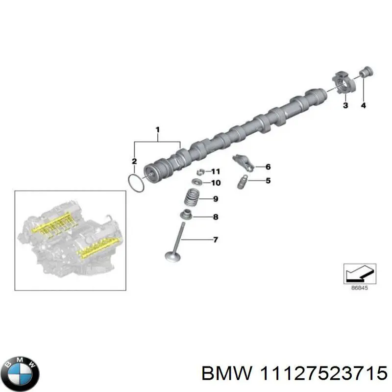  BMW 11127523715 preço, a partir de 5,87 USD