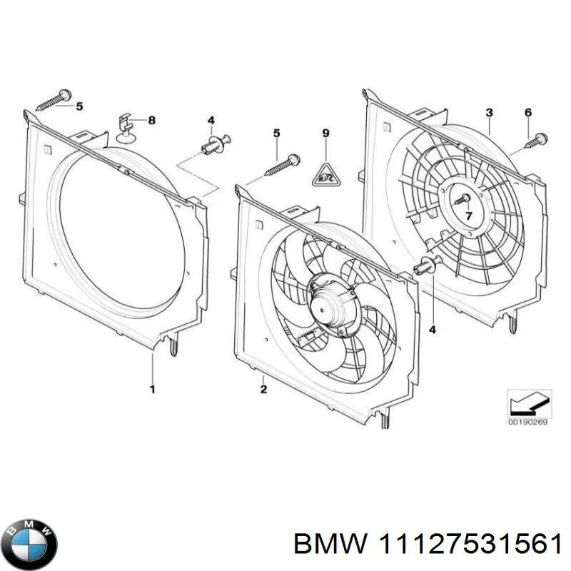 Compre 11127531561 BMW 