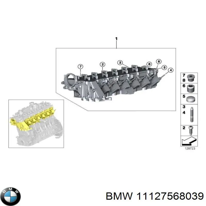 Tampão de panela de motor BMW 11127568039 preço, a partir de 16,23 USD