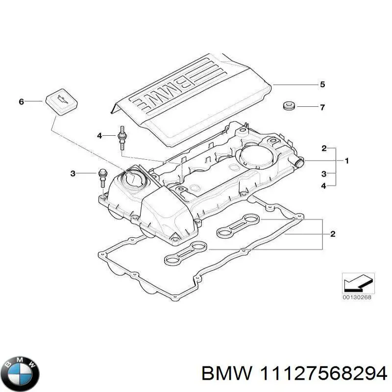 11127568294 BMW Vedante de adaptador do filtro de óleo