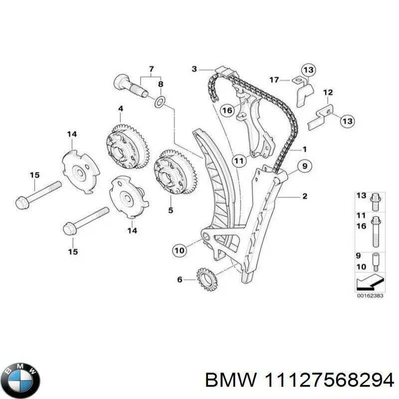 Vedante de adaptador do filtro de óleo BMW 11127568294 preço, a partir de 16,84 USD