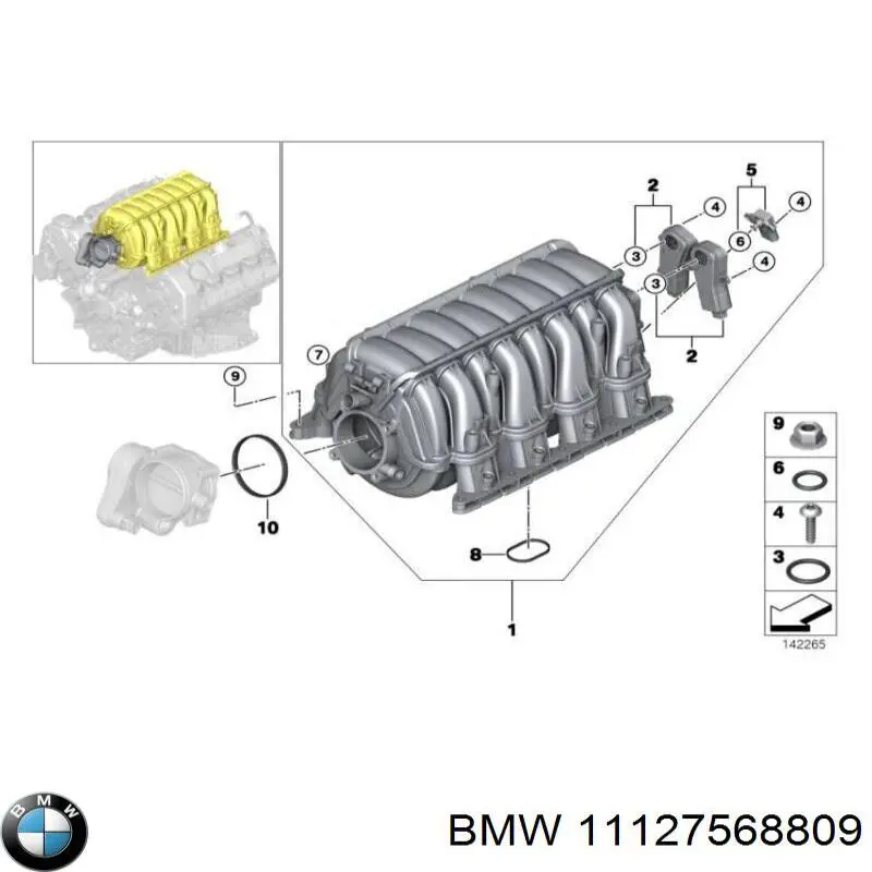 BMW 11127568809 preço, a partir de 36,81 USD