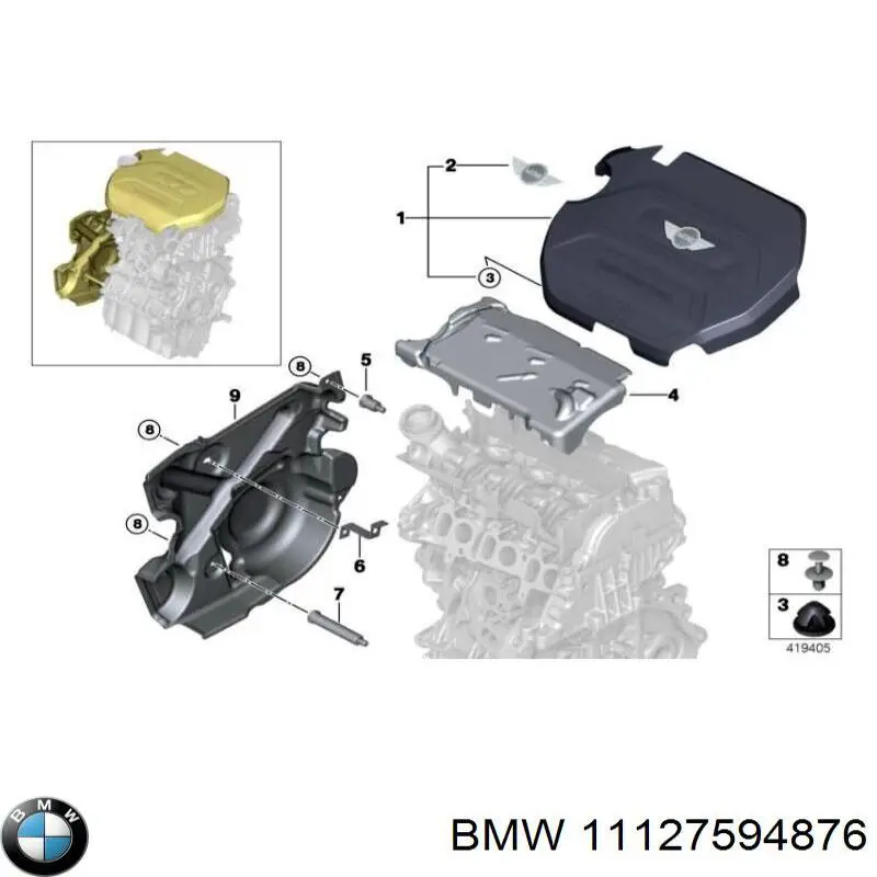 11127594876 BMW 