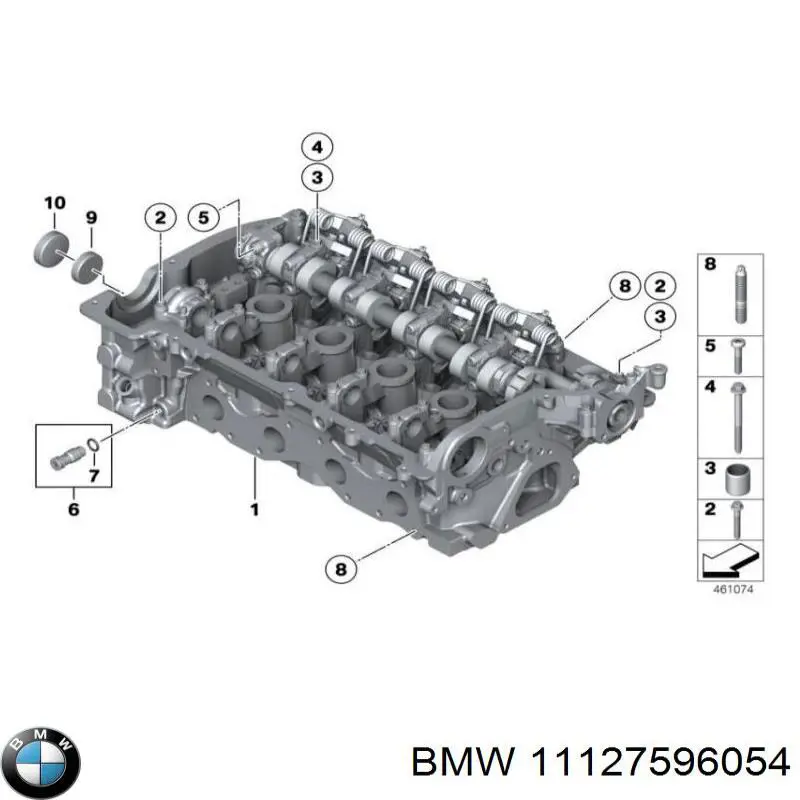 Cabeça de motor (CBC) BMW 11127596054 preço, a partir de 1307,14 USD