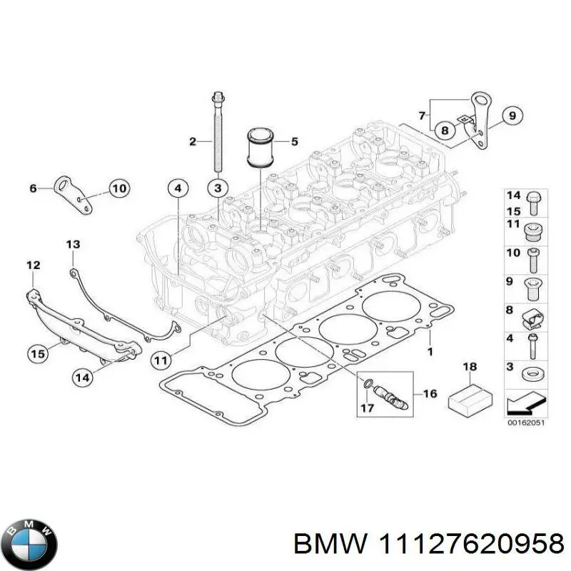 Arruela do injetor superior BMW 11127620958 preço, a partir de 7,14 USD