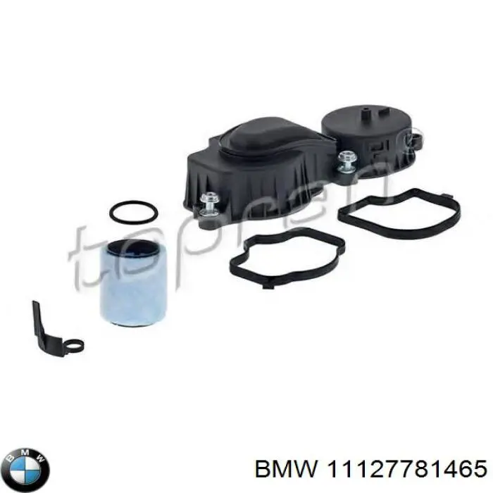 11127781465 BMW Válvula PCV de ventilação dos gases de cárter