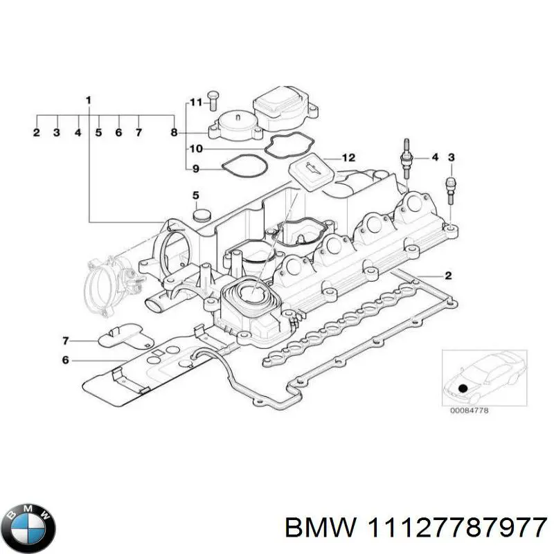 Compre 11127787977 BMW Vedante de tampa do gargalho de enchimento de óleo