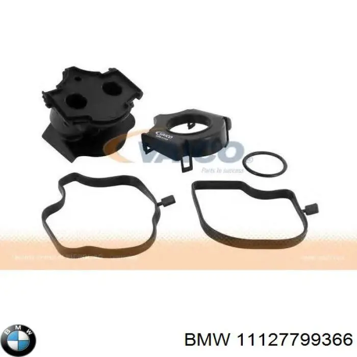 Compre 11127799366 BMW Separador de óleo (separador) do sistema de ventilação de cárter