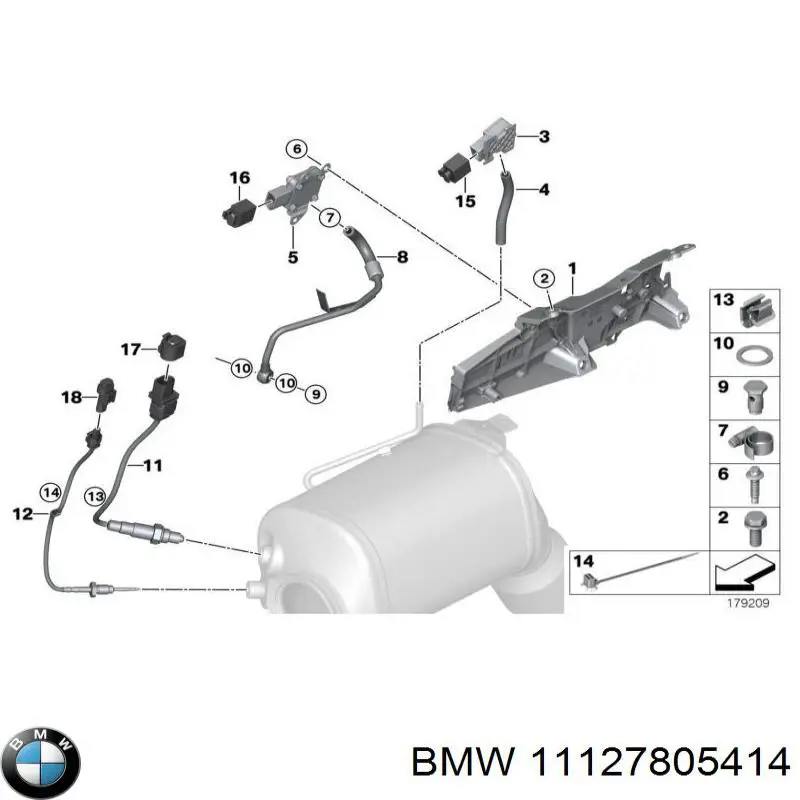 Compre 11127805414 BMW 