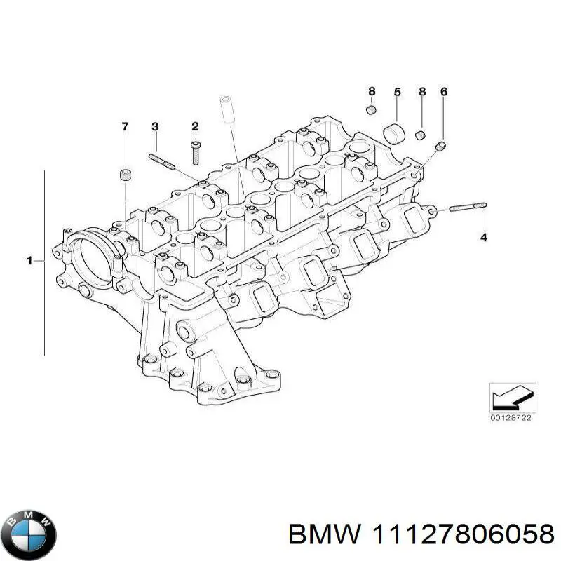 Cabeça de motor (CBC) BMW 11127806058 preço, a partir de 452,88 USD