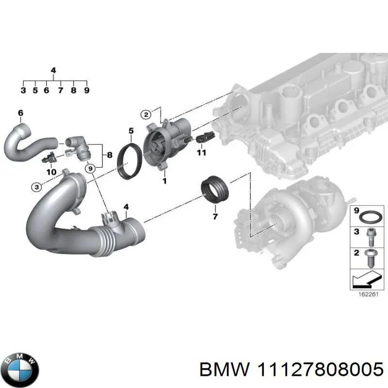  BMW 11127808005 preço, a partir de 150,80 USD