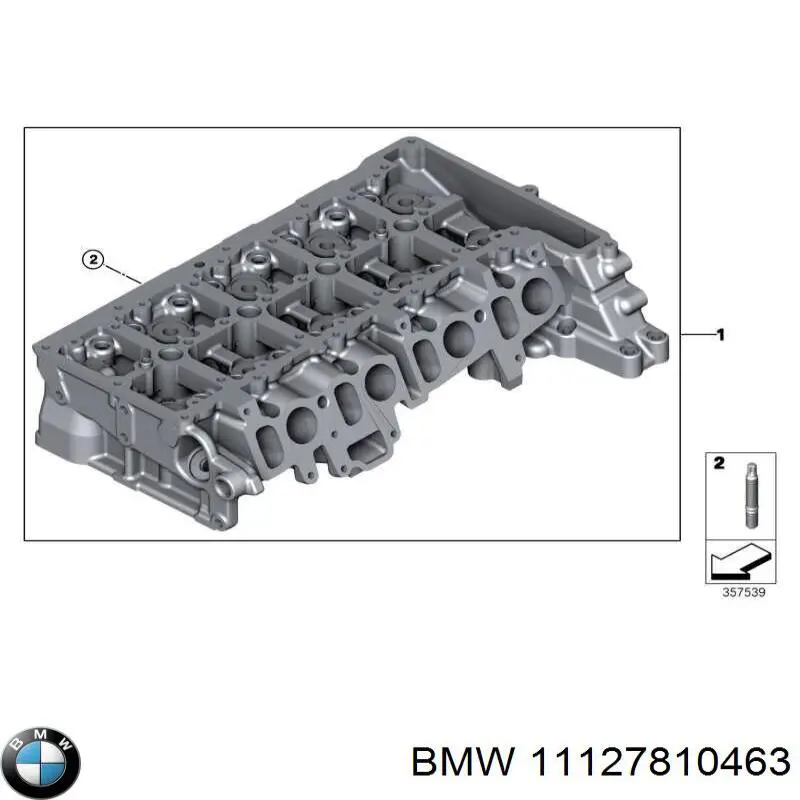 Cabeça de motor (CBC) para BMW X3  F25
