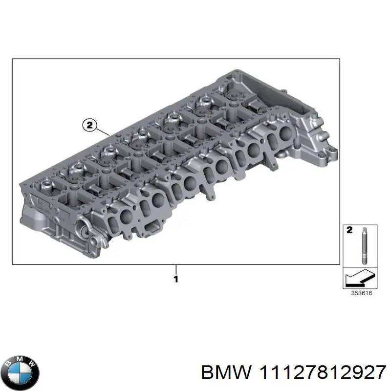 Cabeça de motor (CBC) BMW 11127812927 preço, a partir de 6029,50 USD