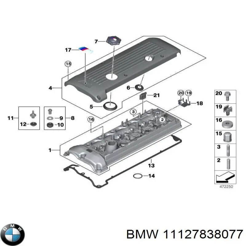 11127838077 BMW 