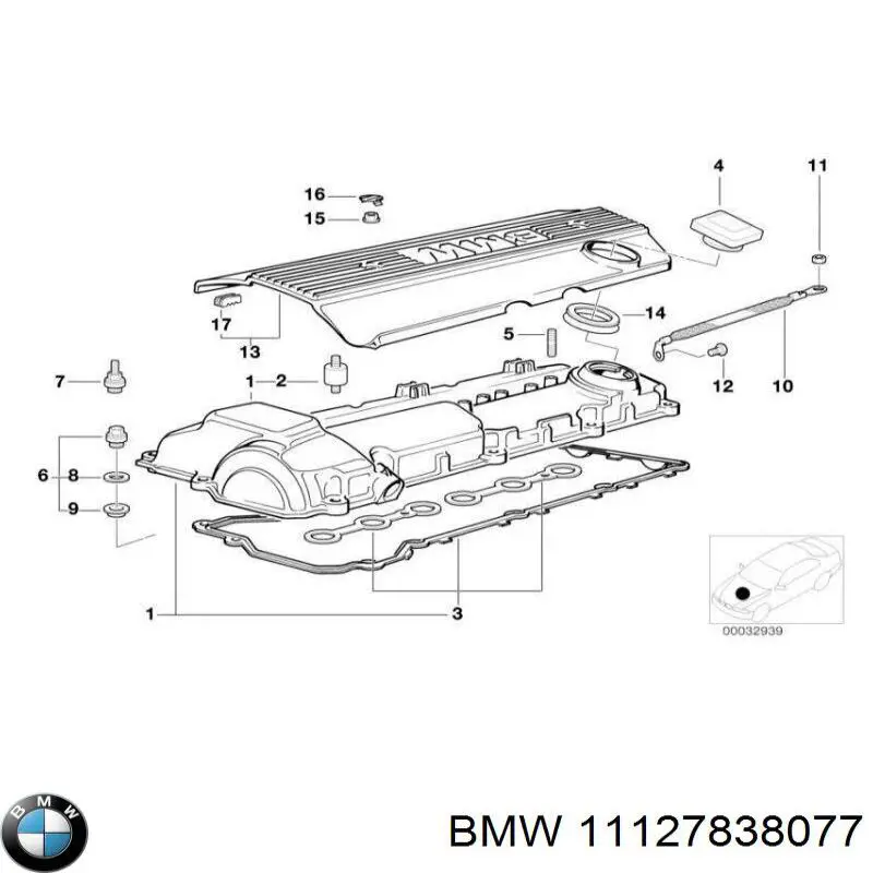  BMW 11127838077 preço, a partir de 5,97 USD
