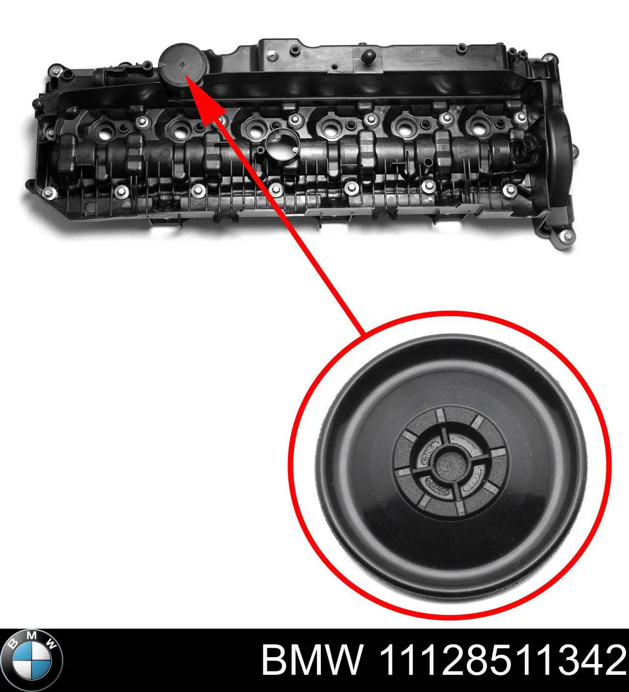 Tampa de válvulas BMW 11128511342 preço, a partir de 236,16 USD