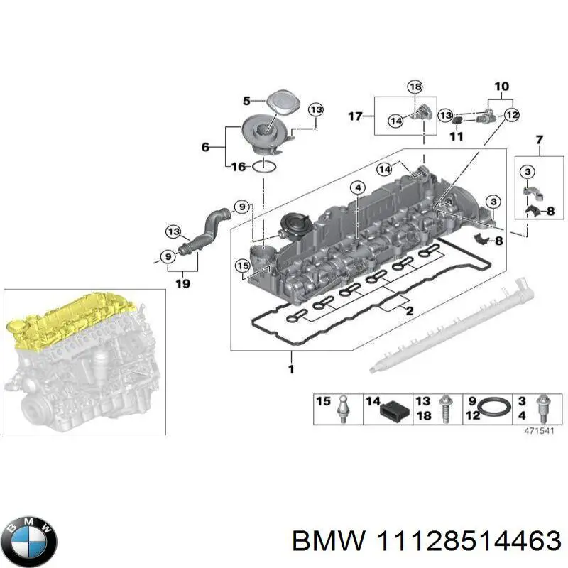 11128514463 BMW 