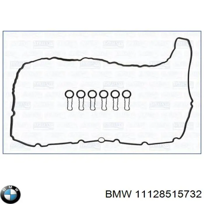 Compre 11128515732 BMW Vedante da tampa de válvulas de motor, kit
