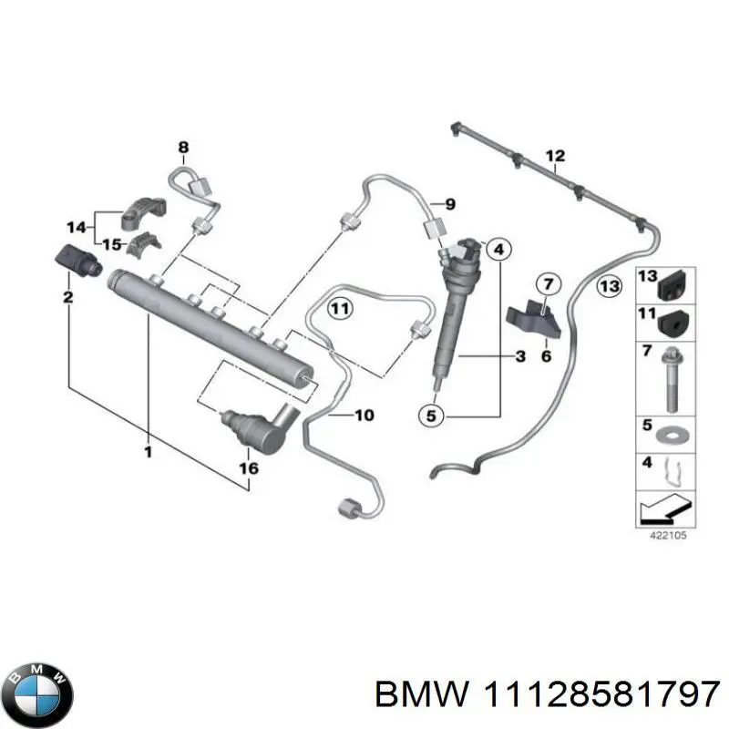Tampa de válvulas BMW 11128581797 preço, a partir de 297,95 USD