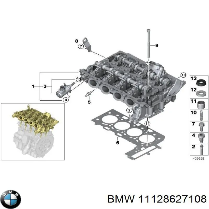 597150 Elring Vedante de cabeça de motor (CBC)
