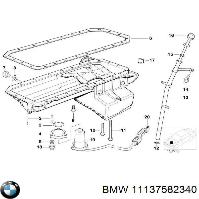  BMW 11137582340