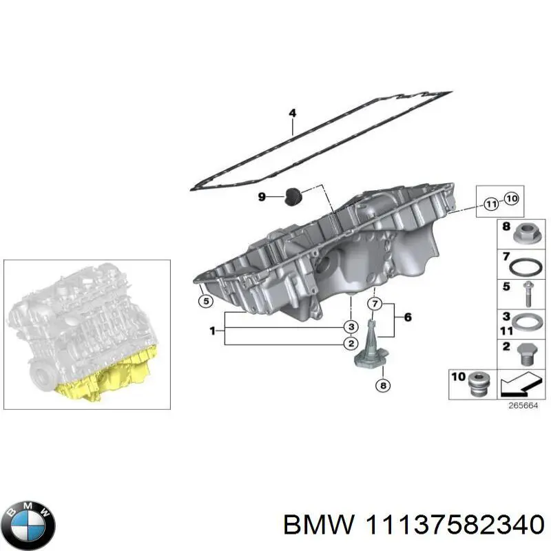 Compre 11137582340 BMW 