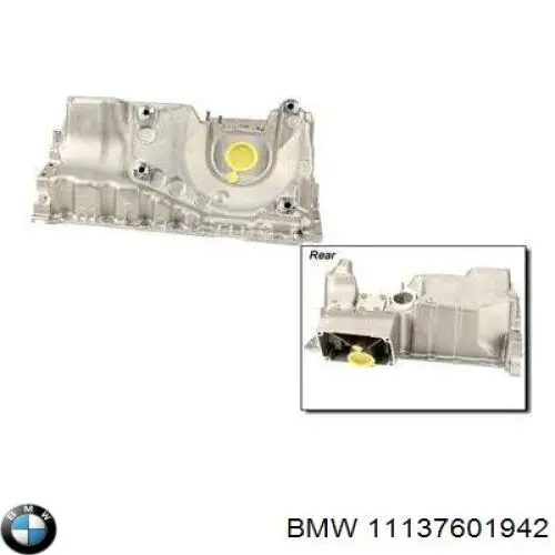 11137601942 BMW Panela de óleo de cárter do motor