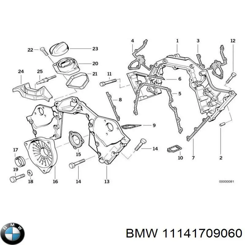 Vedação da árvore distribuidora de motor BMW 11141709060 preço, a partir de 8,50 USD