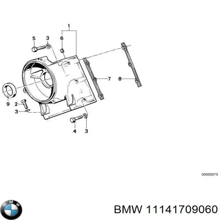 Compre 11141709060 BMW Vedação da árvore distribuidora de motor