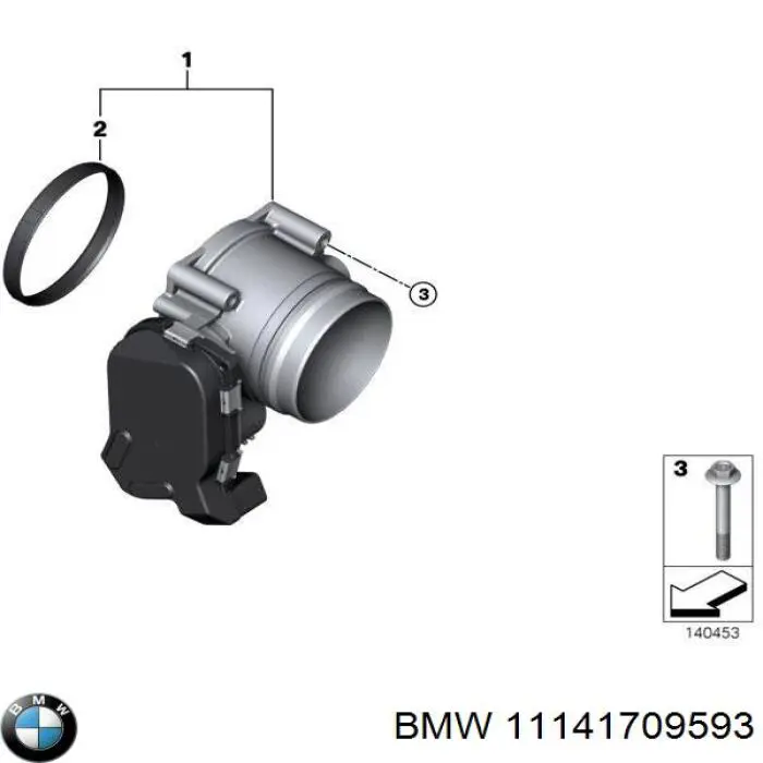 Compre 11141709593 BMW Vedante superior de tampa dianteira de motor