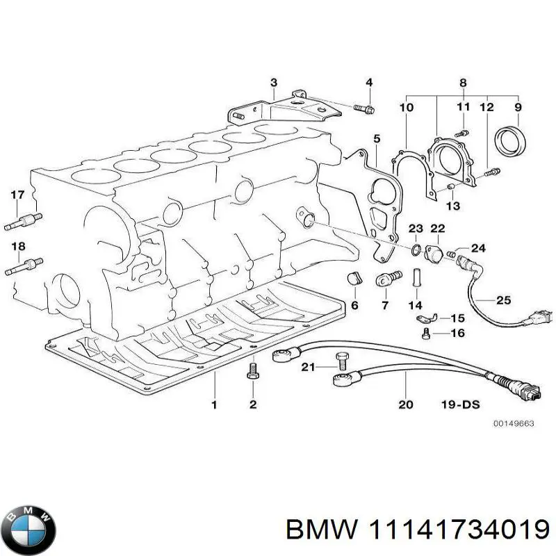  BMW 11141734019 preço, a partir de  USD