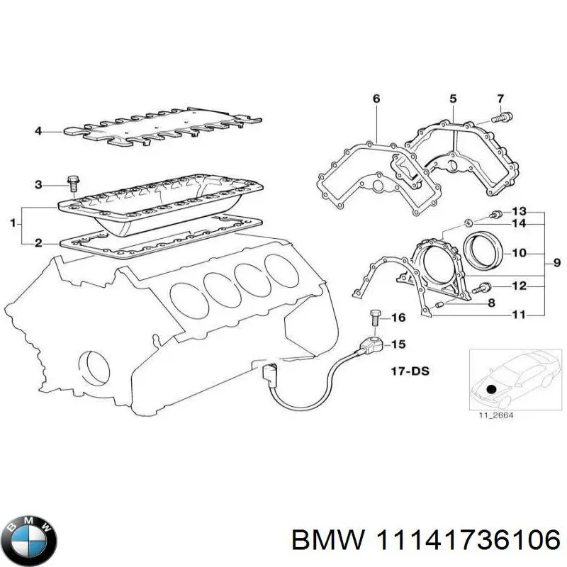  BMW 11141736106 preço, a partir de 90,84 USD