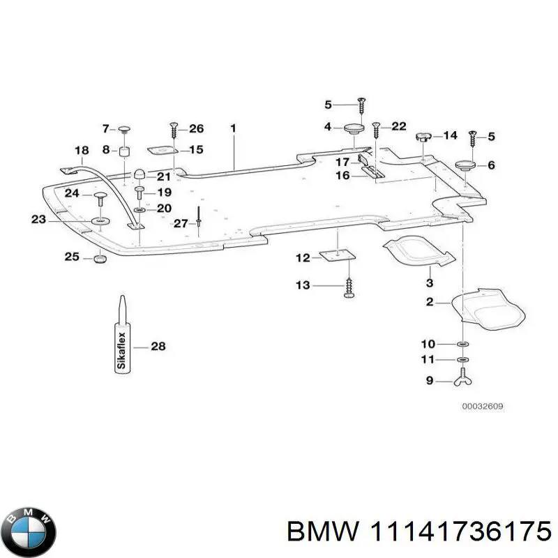 Compre 11141736175 BMW 