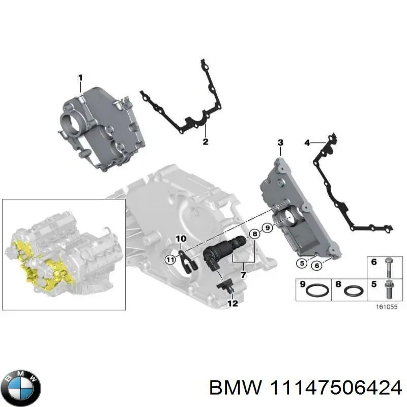 Vedante direito de tampa dianteira de motor Ajusa 01100600 preço, a partir de 14,99 USD