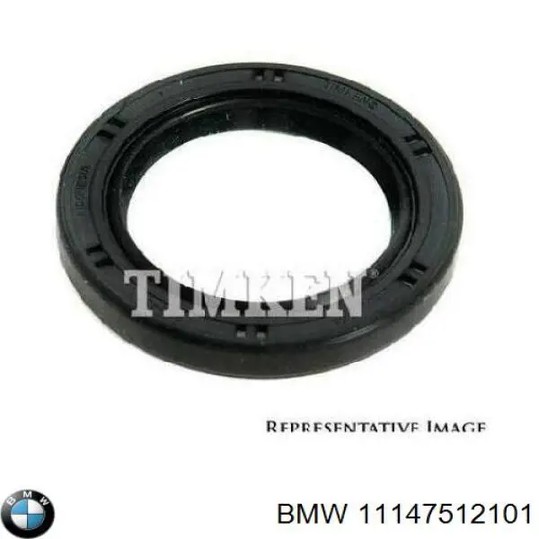 Compre 11147512101 BMW Vedação traseira de cambota de motor