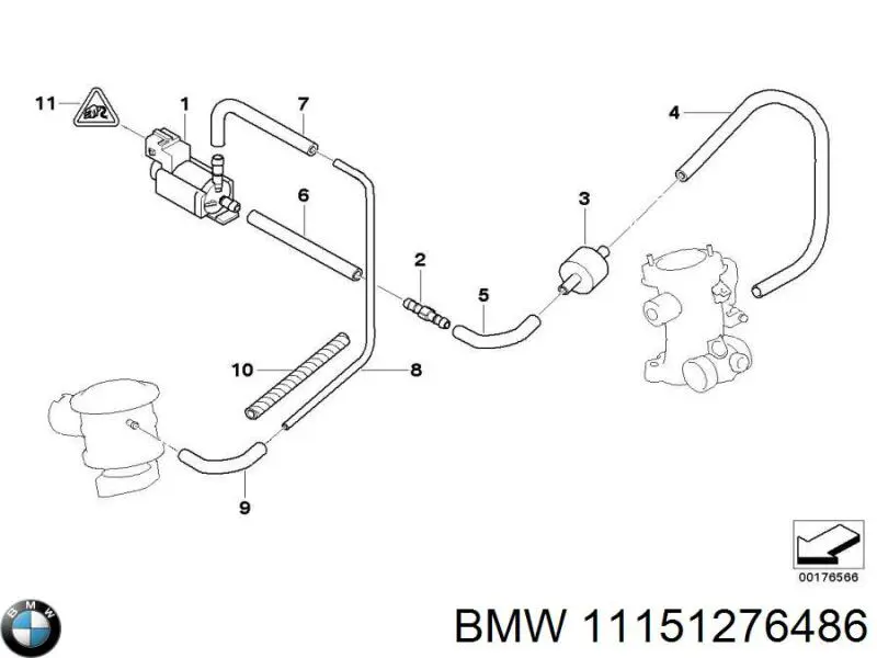  BMW 11151276486 preço, a partir de 3,38 USD