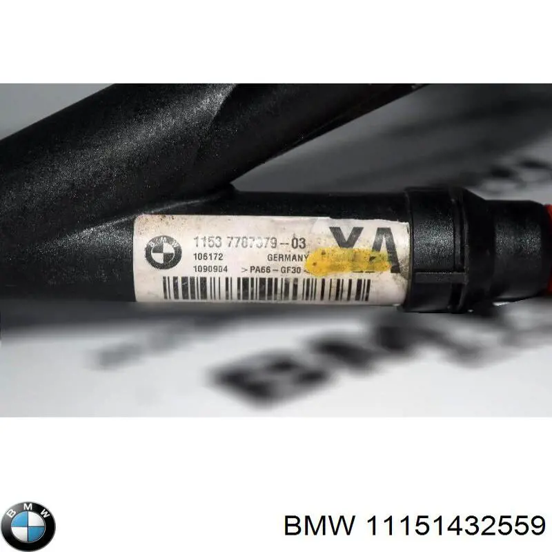 11151432559 BMW Cano derivado de ventilação de cárter (de separador de óleo)