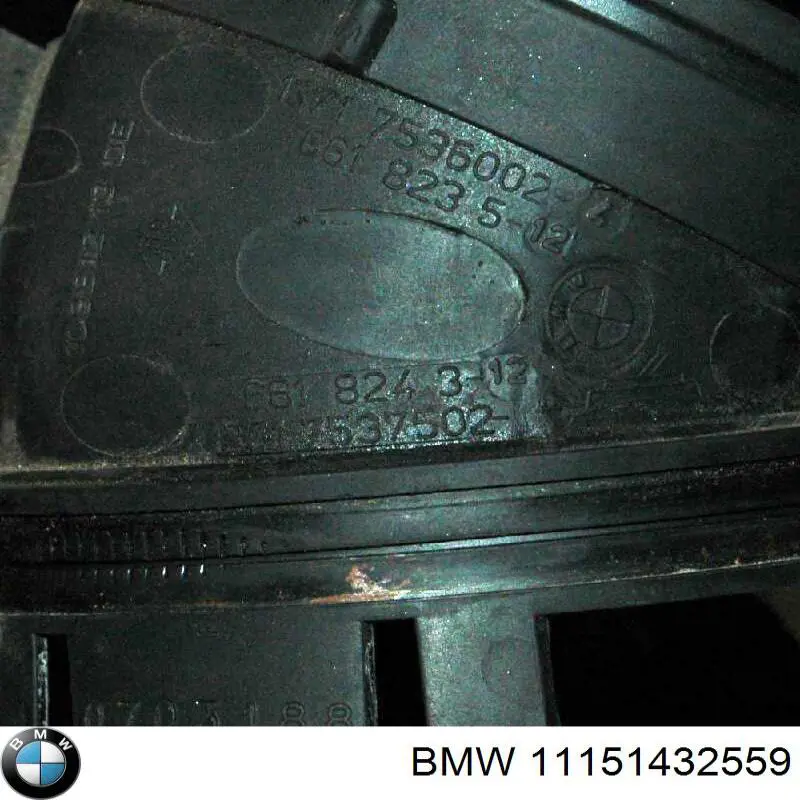Compre 11151432559 BMW Cano derivado de ventilação de cárter (de separador de óleo)