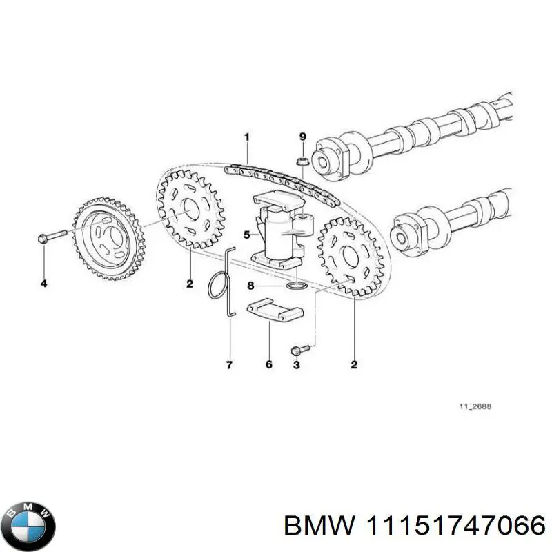 Compre 11151747066 BMW Válvula PCV de ventilação dos gases de cárter