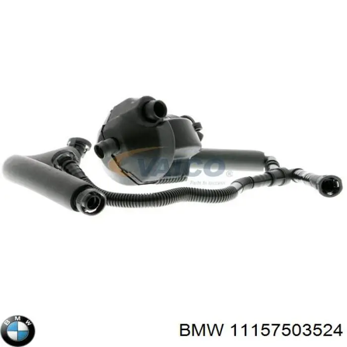 Compre 11157503524 BMW Cano derivado de ventilação de cárter (de separador de óleo)