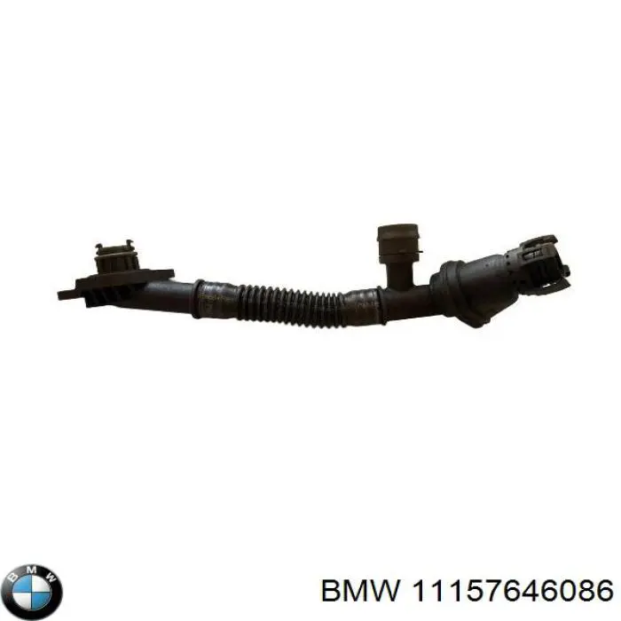Compre 11157646086 BMW Cano derivado de ventilação de cárter (de separador de óleo)