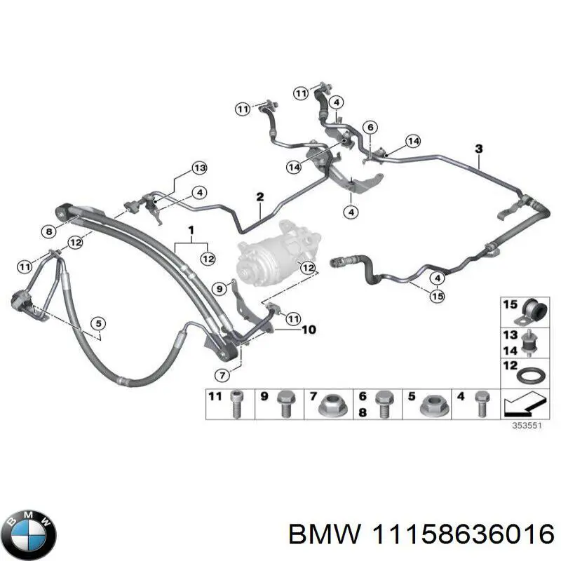  BMW 11158636016 preço, a partir de 14,68 USD