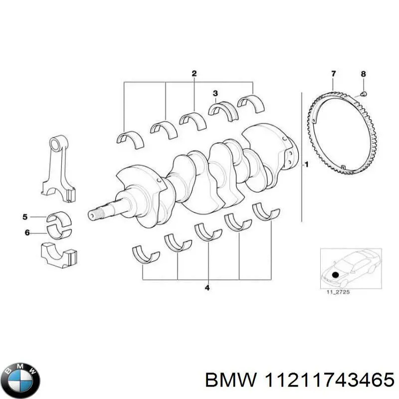  BMW 11211743465 preço, a partir de 58,72 USD