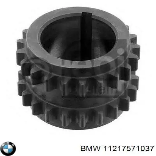 Engrenagem de cadeia da roda dentada de acionamento de cambota de motor BMW 11217571037 preço, a partir de 59,09 USD